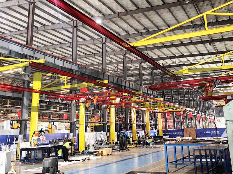 KBK起重機在山東某精密加工企業中的應用